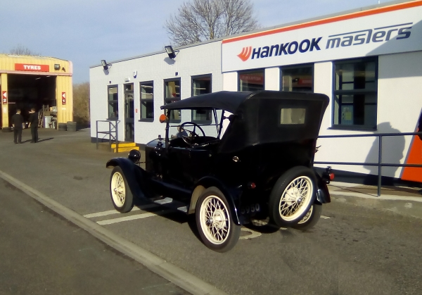 Ford Model T at Bush Tyre Group centre - Endyke Tyres Hull