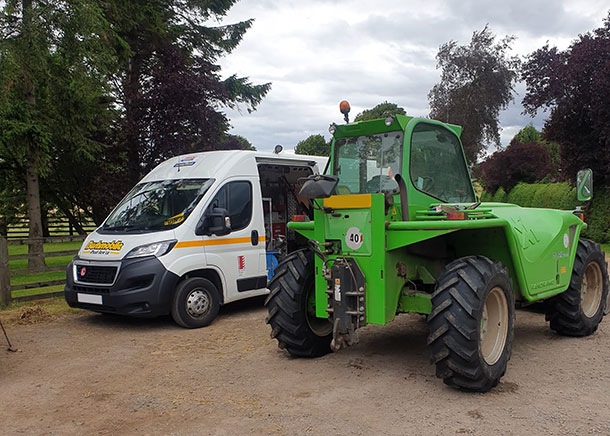 Ascenso THB 230 tyres for Merlo Panoramic P36.10 Plus Telehandler