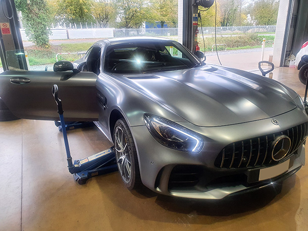 Pilot Sport Cup2 front and rear tyres for Mercedes AMG GT R