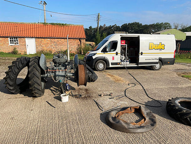 Massey Ferguson on Ascenso Tyres - Bushmobile