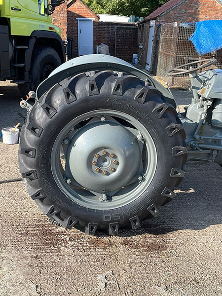 Massey Ferguson on Ascenso Tyres - Bushmobile