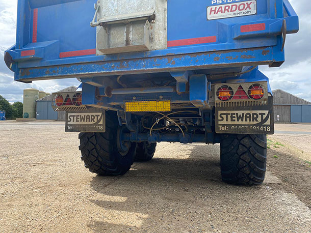 Ascenso FTR170 Flotation Tyres for Stewart Trailers PRO Series 18-23 H Tipping Trailer