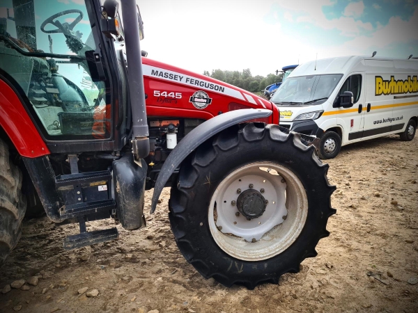 Mitas AC85 tractor tyres fitted to Massey Ferguson | Bush Tyres