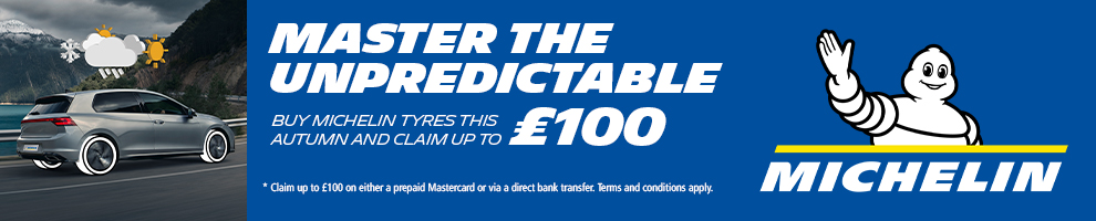 Claim back up to £100 on Michelin Tyres with Bush Tyres