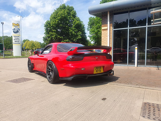 New Tyres, Wheels and an Alignment for 1992 MAZDA RX7