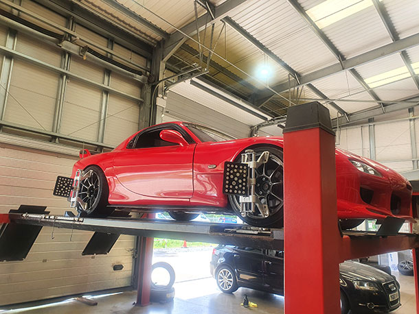 New Tyres, Wheels and an Alignment for 1992 MAZDA RX7