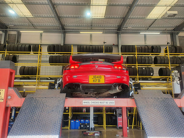 New Tyres, Wheels and an Alignment for 1992 MAZDA RX7